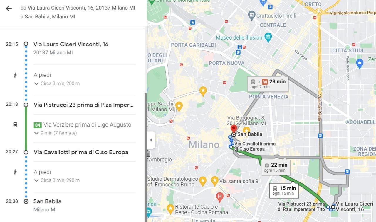 Anto Aircon Studio Monolocale A 15 Min Dal Centro 米兰 外观 照片